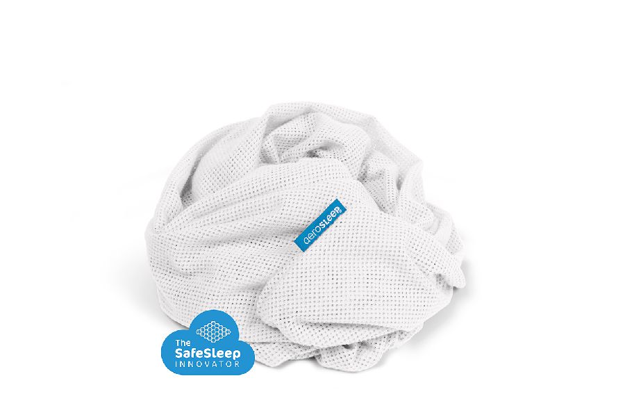 Hoeslaken Aerosleep Fitted Sheet, geschikt voor babybed 60x120