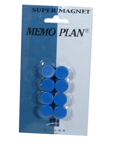Magneet Memoplan, rond