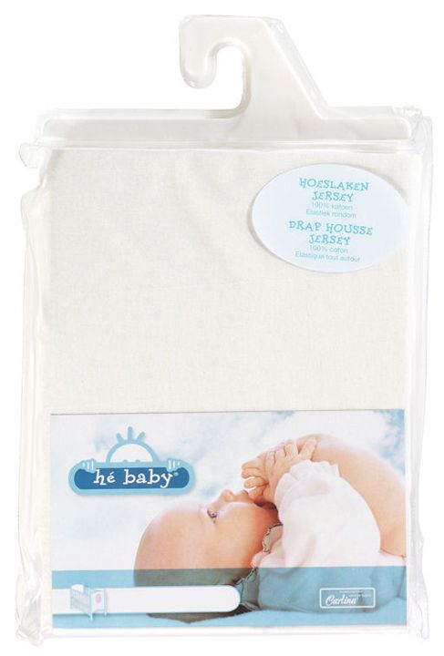 Hoeslaken Hé Baby, geschikt voor babybed 70x140