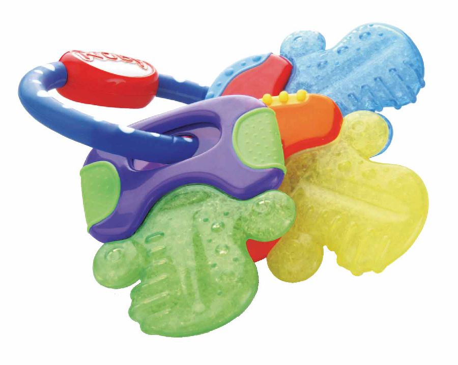 Ijsbijtring Nuby IcyBite teether keys