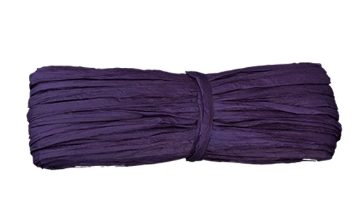 Lint raffia, paars, gebundeld, 30 m, 1 stuk(s)