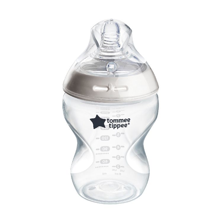 Fles Tommee Tippee, XL breedhalsfles, 260 ml