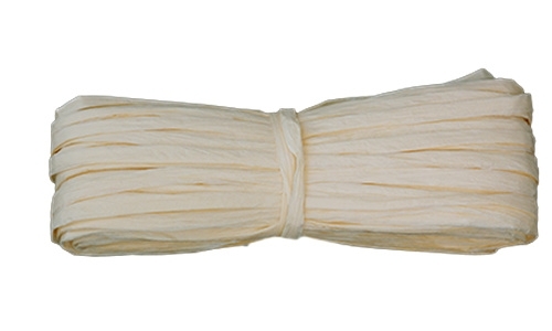 Lint raffia, ivoor, gebundeld, 30 m, 1 stuk(s)