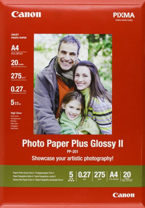 Papier CANON Photo Paper Plus Glossy II, fotopapier