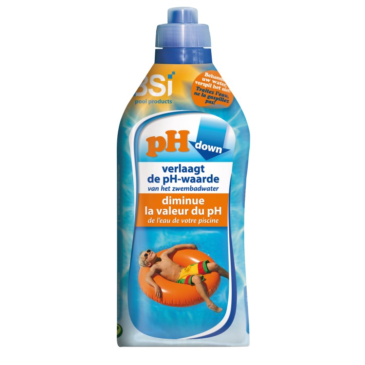 Onderhoudsproduct pH Down, 1 l, type: zwembadproduct, 1 stuk(s)