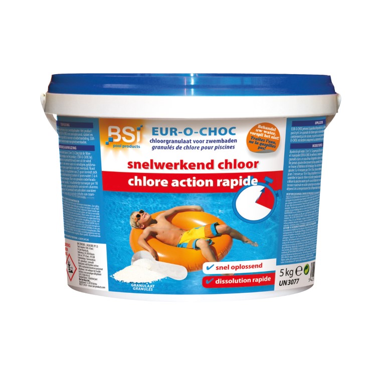 Onderhoudsproduct Snelwerkend Chloor, 5 kg, type: zwembadproduct, 1 stuk(s)