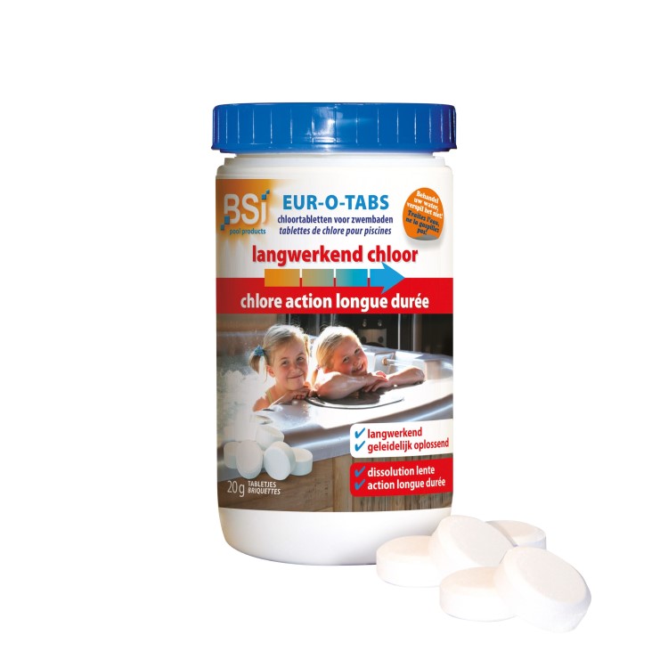 Onderhoudsproduct Langwerkend Chloor, 1 kg, type: zwembadproduct, 1 stuk(s)