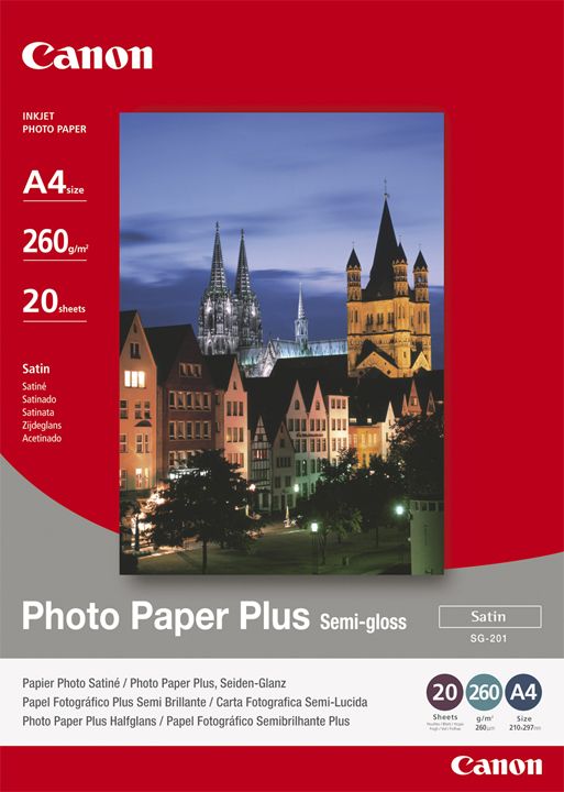 Papier CANON Photo Paper Plus Semi-gloss, fotopapier