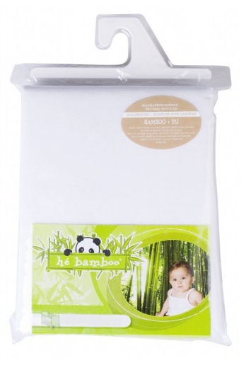 Matrasbeschermer he bamboo Molton, geschikt voor babybed 60x120
