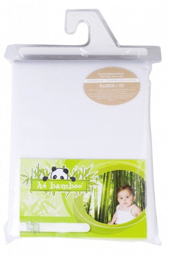 Matrasbeschermer he bamboo Molton, geschikt voor wieg/draagmand