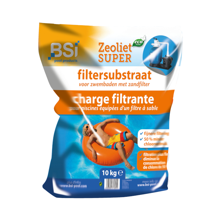 Filtermedia BSI, Zeoliet Super