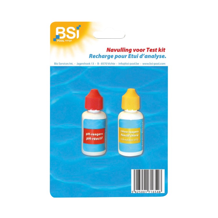 Onderhoudsset BSI, Navulflesjes