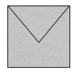 Papier Paperado vierkante omslag, standaard