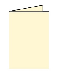 Papier Paperado dubbele kaart, standaard