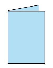 Papier Paperado dubbele kaart, standaard