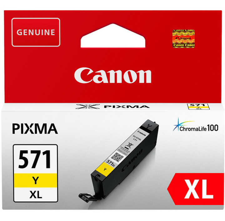 Cartridge CANON CLI-571Y XL Yellow