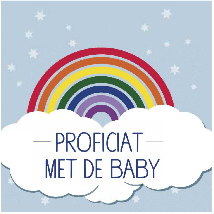 Wenskaart MINIMOU, geschenkkaart | Regenboog