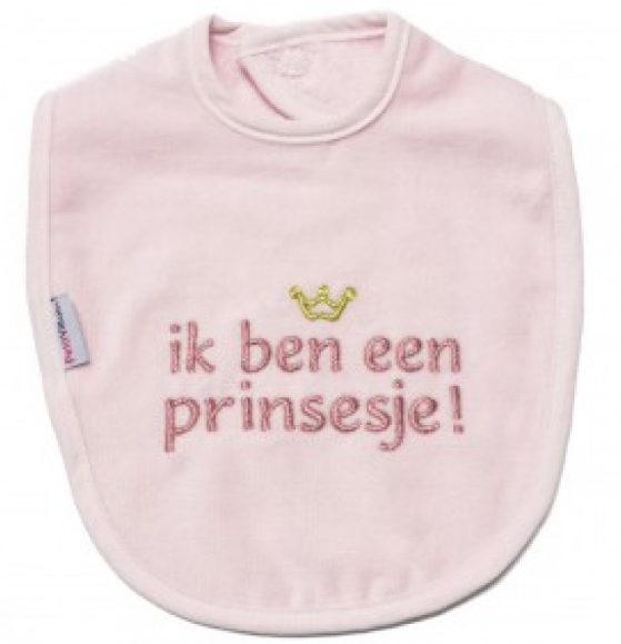 Slabbetje PetitVillain Ik ben een prinsesje