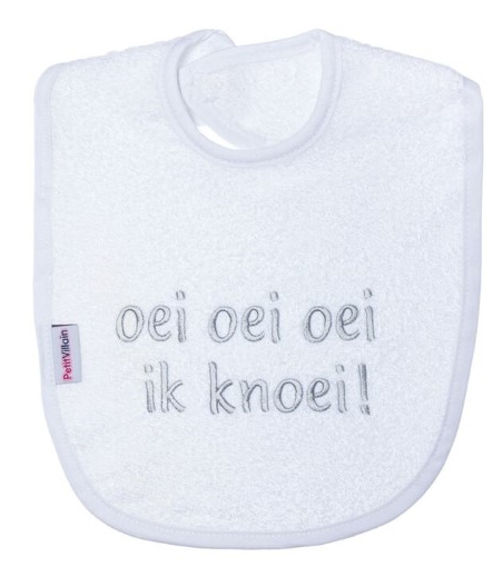 Slabbetje PetitVillain Oei ik knoei