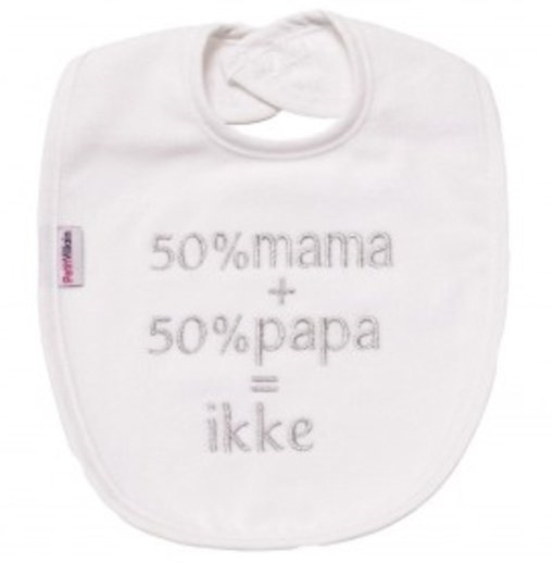 Slabbetje PetitVillain Mama en papa