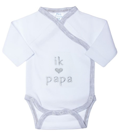Body PetitVillain Ik hou van papa