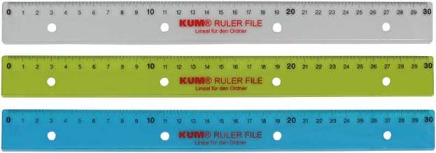 Lat Kum Ruler File, 30 cm