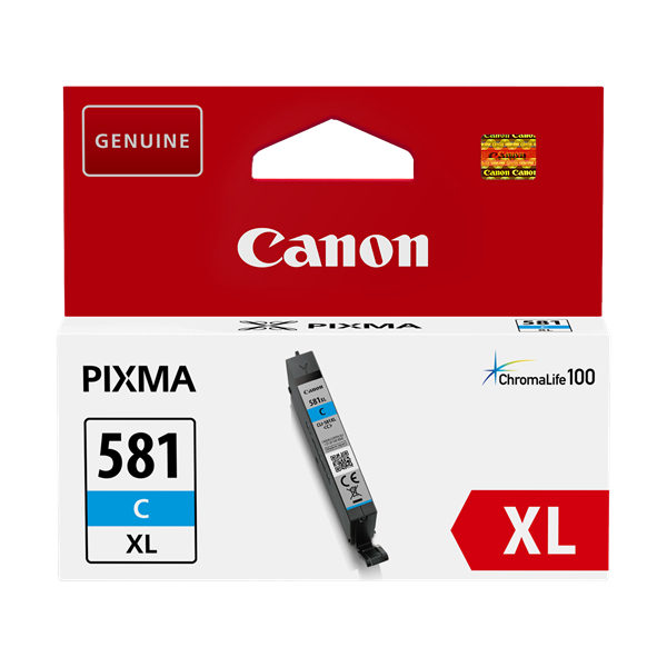 Cartridge CANON CLI-581C XL Cyan