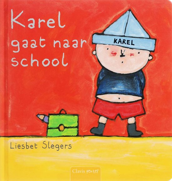 Boek Clavis Karel gaat naar school, leesboek | Karel