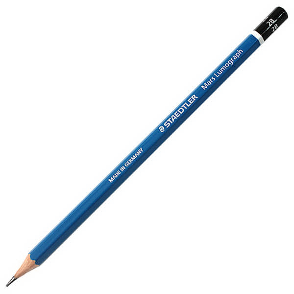 Potlood Staedtler Lumograph, tekenpotlood | Mars