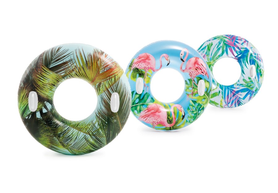 Zwemband/vlot Lush Tropical Tubes, multikleur, vanaf 9 jaar, assortiment