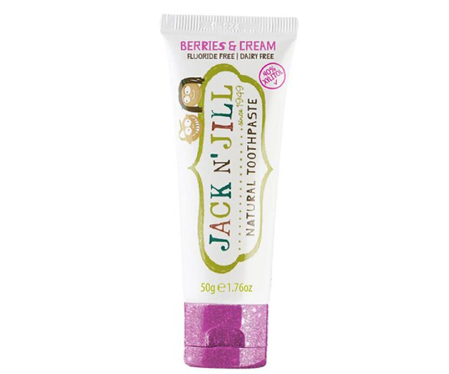 Tandpasta Jack n' Jill Natural Toothpaste, geschikt voor Jack n' Jill Bio Toothbrush/Silicone Toothbrush/Tickle Tooth Sonic Toothbrush/Buzzy Brush Electric Musical Toothbrush