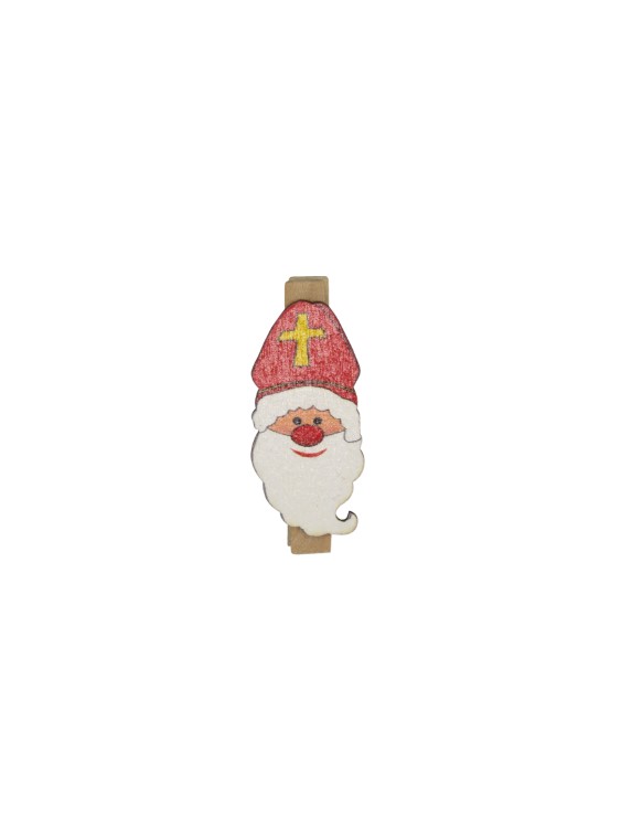 Hangfiguur Packara, Sinterklaas, knijper met Sinterklaas