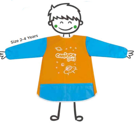Verfschort Carioca Baby Apron, 2-4 jaar