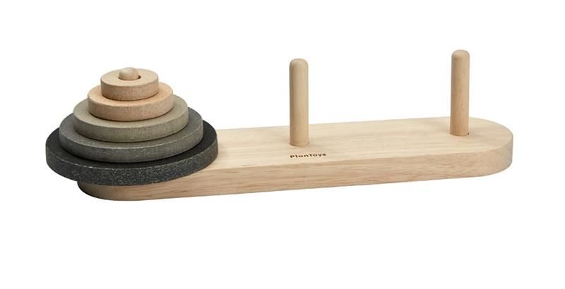 Stapelspeelgoed Plan Toys Lucas Tower | stapelfiguur