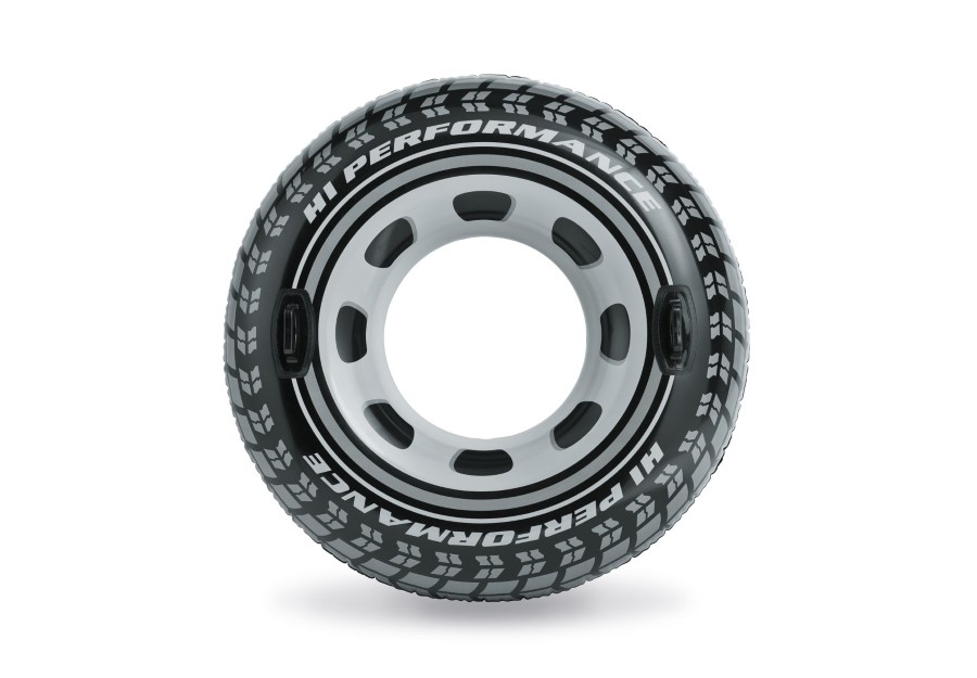 Zwemband/vlot Monster Truck Tube, zwart/grijs, vanaf 9 jaar