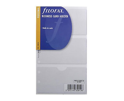 Agendavulling Filofax Org Und Personal Credit Card Holder, visitekaarthouder, geschikt voor Filofax