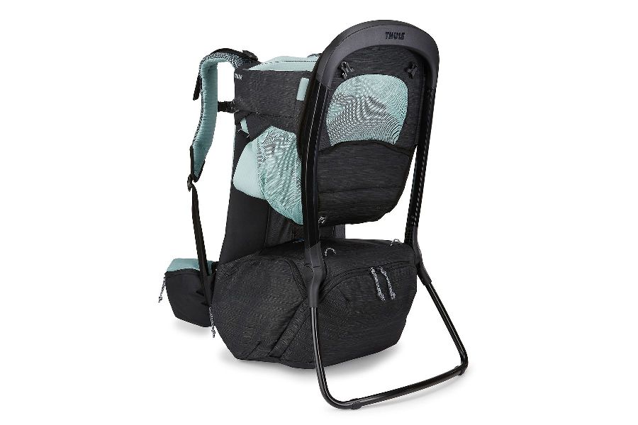 Rugdraagzak Sapling grijs/groen, black 