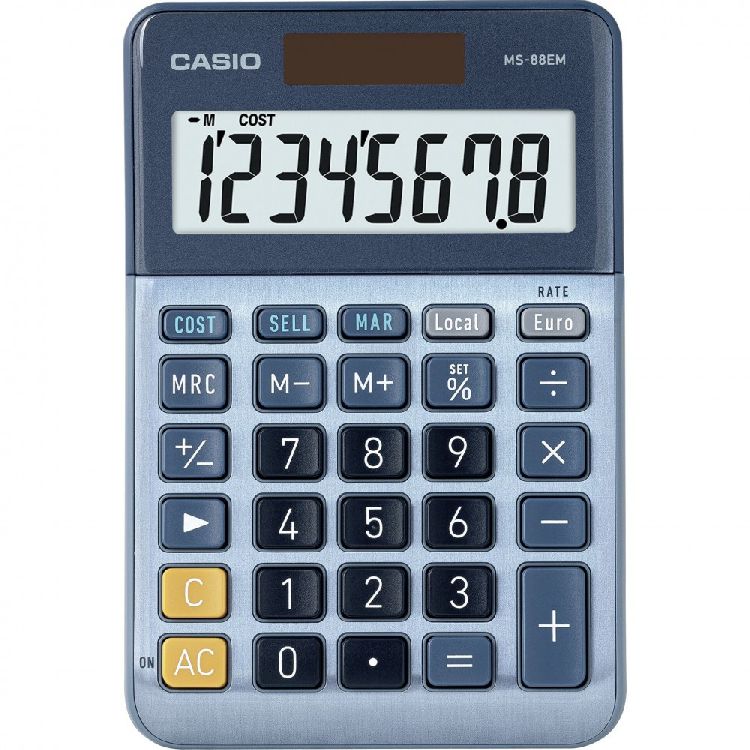 Rekenmachine CASIO MS-88EM-W-EP