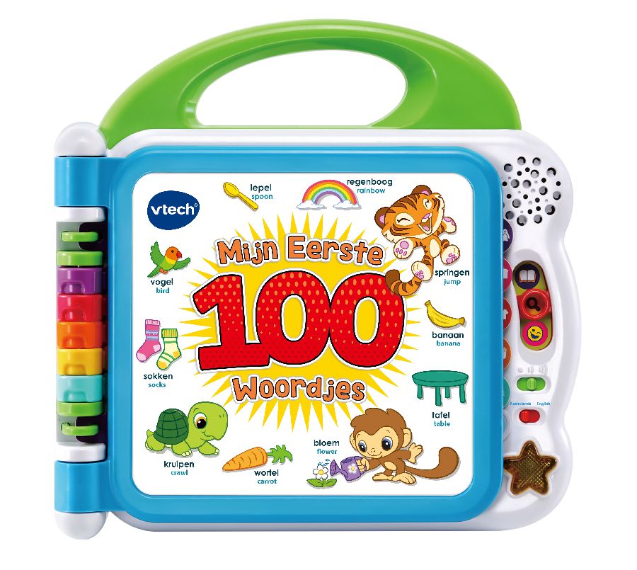 Boek Vtech Mijn Eerste 100 Woordjes, interactief boek