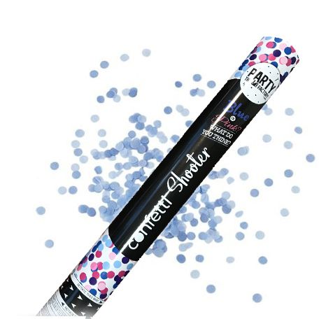 Feestartikelen Jep-Party Confetti Shooter Gender Reveal Boy, confettikanon