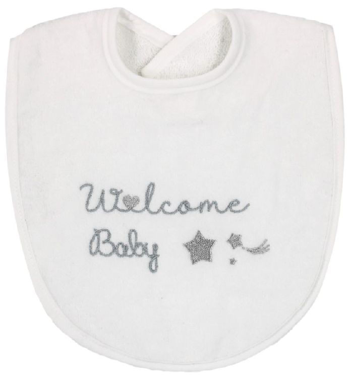 Slabbetje PetitVillain Welcome Baby