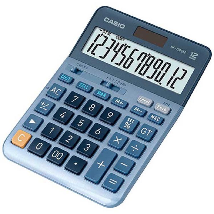 Rekenmachine CASIO DF-120EM