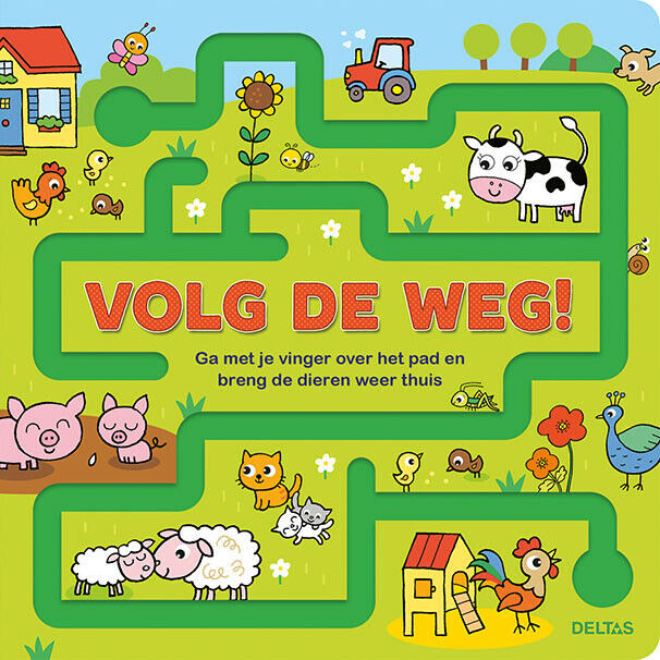 Boek DELTAS Volg De Weg!, interactief boek