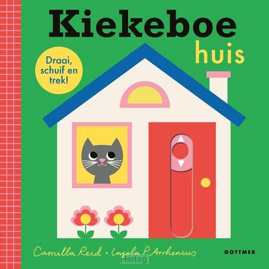 Boek De Vier Windstreken Kiekeboe Huis, leesboek
