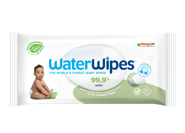 Vochtige doekjes WaterWipes Bio Snoetendoek