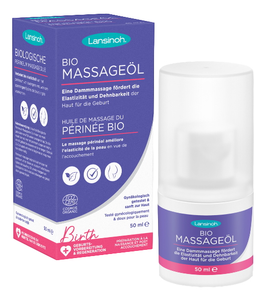 Voor de bevalling Lansinoh Massageolie voor het perineum