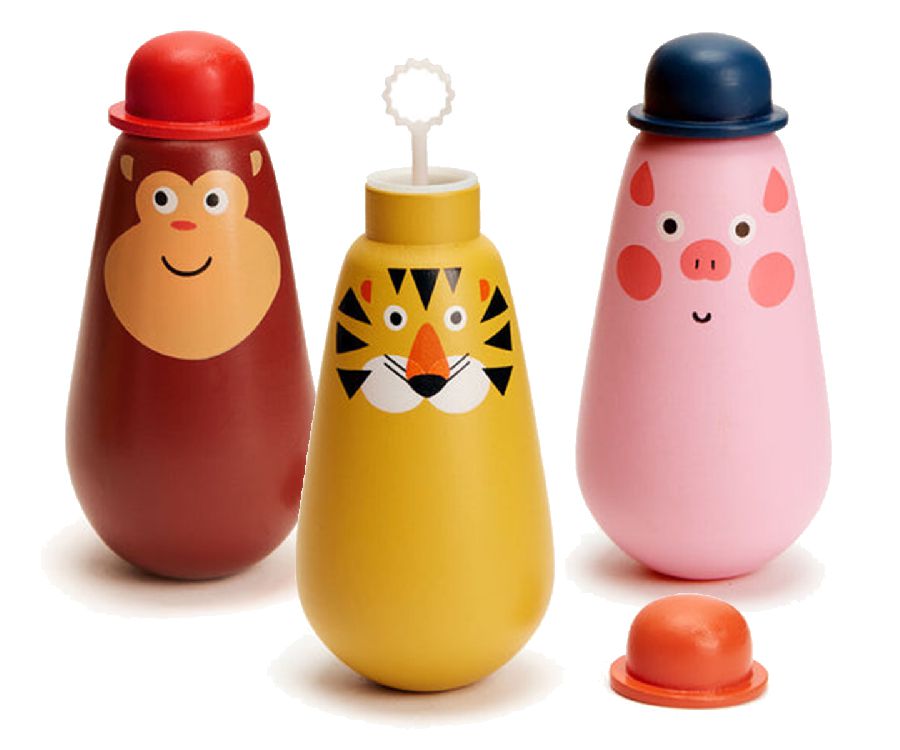 Strandspeelgoed Kikkerland Bellenblaas - Squeezy Bubbles