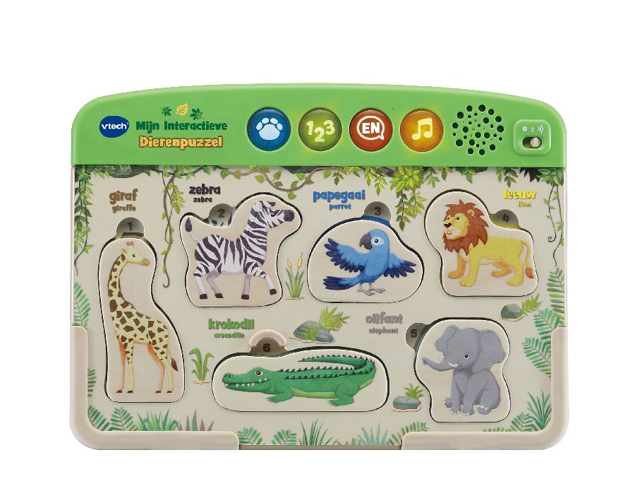 Puzzel Vtech Mijn Interactieve Dierenpuzzel
