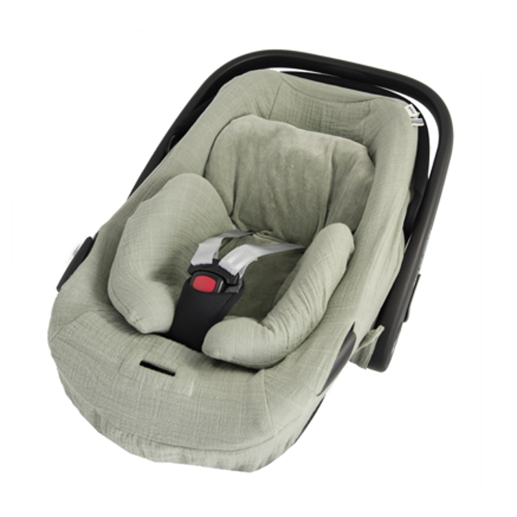 Autostoel hoes Trixie, geschikt voor Maxi-Cosi Pebble 360 | Bliss olive