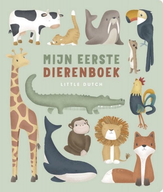 Boek Mercis Publishing Mijn Eerste Dierenboek, prentenboek